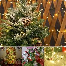 USB Plug-In Firecracker Atmosphere Light, 8 Variable Flashing Modes Waterproof String Lights, Suitable For All Holiday Scene Decorations - Bronze - View 5
