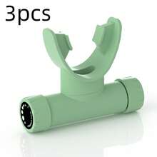 3/2/1 Set Facial Trainer Kit With Jaw Exerciser And Breathing Trainer, Adjustable Resistance, Portable Lung Capacity Abdominal Breathing Trainer, Bite-Style Breathing Trainer - Multicolor - View 8