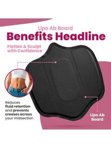 Ab Board Post Surgery Liposuction Helps Prevent Fluid Retention And Inflamation,45855509 - Army Green - View 5