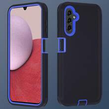 Durable Shockproof Protective Case For Phones - Black/Blue, Heavy-Duty Dual-LayercShock-Absorbing Protective Shell, With Port Dust-Proof And Scratch-Resistant, Compatible With IPhone Series, Unisex, Everyday Use - Black Blue - View 40