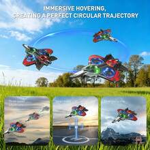 Kids Remote Control Airplanes & Jets - E72 Blue - View 4