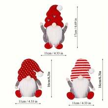 6pcs, Festive Tableware Storage Set, Table Forks, Spoons, And Placemats, Tableware Pocket Set, Decoration - Red - View 2