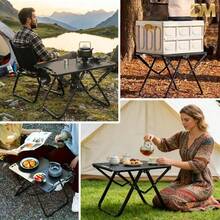 Folding Tables & Chairs - Black - View 9