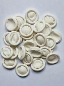 300/200/100pcs Disposable Latex Finger Cots, White Nail Protection Finger Sleeves, Suitable For Home, Professional Nail Salon Use; Non-Slip, Essential Nail Tool Accessory For Applying Nail Polish And Gel, Also Suitable As Gift, Essential For Tattooing And Nail Art, Prepare For Halloween - Multicolor - View 10