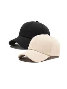 1/2pcs Unisex Baseball Cap, UV Protection Adjustable Sun Hat, Suitable For Date Night, Street Style, Gift, Outdoor Activities, Casual Wear - Multicolor - View 17