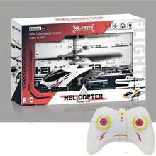 Helicóptero de Control Remoto para Adultos, de Plástico en Blanco, Amarillo y Negro, con Carga USB, Juguete de Control Remoto Recargable de 2 Canales. - control remoto amarillo - Ver 5