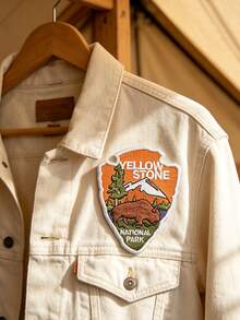 1pc/2pcs/3pcs/4pcs National Park Travel Patch Embroidered Iron On Patch - Multicolor - View 5