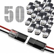 50 Conectores De Cable De Bajo Voltaje, Conector De Cable - B - Ver 3