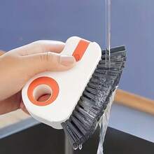 1 PC 2-In-1 Window Track Cleaning Tool, Detachable Handheld Gap Brush, Multi-Functional Window Track / Blinds / Corner Cleaning Brush, Household Kitchen Cleaning Tool. - Multicolor - View 7