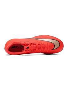 Nike Men's Football Shoes VAPOR 17 ACADEMY TF 26 Summer New Turf Football Shoes IO5002-600 - Red - View 8