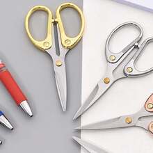 3pcs Scissors Set Office Scissors, Craft Scissors: 4.7 Inch, 5.3 Inch, 6 Inch, Ultra-Sharp Blades, Sturdy Office Scissors, Home School Sewing Fabric Multi-Purpose Scissors - Set - View 7