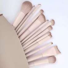 7/10/13pcs Makeup Brush Set With Portable Storage Box, Includes Foundation Brush, Blush Brush, Concealer Brush And Eyeshadow Brush, Essential Makeup Tools For Daily Use, Ideal Gift For Women, Girls And Makeup Beginners - Multicolor - View 7