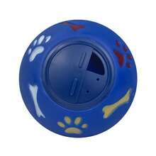 Paw & Bone Print Pet Treat Dispenser Ball, Adjustable Food Release Size, Slow Feeding Anti-Gulping, Interactive Puzzle Toy For Dogs And Cats, Home Boredom Relief & Training Supplies - Multicolor - View 13