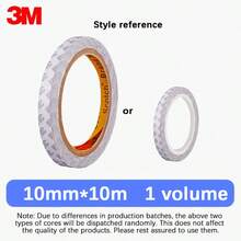 3M Double-Sided Adhesive 9080hl - Invisible, Ultra-Thin, High Viscosity, Fixed, Strong, Invisible, Heat-Resistant White 3M Tape - Length-10m - View 9