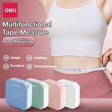1pc Candy Color Retractable Tape Measure, 79inch/2m Double-Sided Flexible Ruler, Suitable For Body Measurement, Handicrafts, Fabric Sewing, Tailoring, Weight Loss Waist Measurement - 2 Meters - View 2