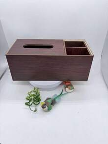 High-Quality Vintage Style Tissue Box, Suitable For Living Room, Hotel And Commercial Use, With Desktop Storage Function - Multicolor - View 6