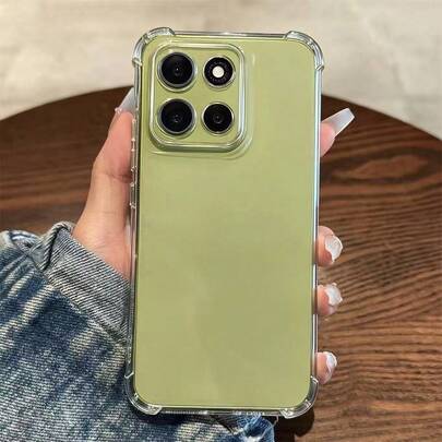 غطاء هاتف سميك مقاوم للصدمات غلاف واقي شفاف متوافق مع G35 G55 G75 G15 G05 G06 G04 G24 G34 G45 G13 G73 G23 G53 G42 G32 G62 Edge 20 30 40 50 60 Pro Neo Lite
