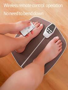 1pc EMS Foot Massager - 8 Modes 32 Intensities, Pulse Foot Massager, Microcurrent Leg Massager, Portable Leg Massager With Remote Control, USB Rechargeable, Relaxes Foot & Leg Muscles, For Home, Travel, Office, Gift For Parents - Multicolor - View 7