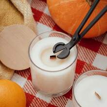 Stainless Steel Candle Wick Trimmer | Polished Wick Clipper, Clean Even Burn, Prevents Soot Buildup, Reaches Deep Jar Candles, Sturdy Precice Cutting - A - View 2