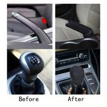 Silicone Gear Shift Handle Cover, Anti-Slip Manual 6-Speed Gearbox Grip, Car Interior Protection Accessory - Silicone Gear Shift Knob Cover - View 7
