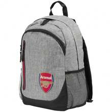 Arsenal FC Backpack - Grey/Red Marl - View 3