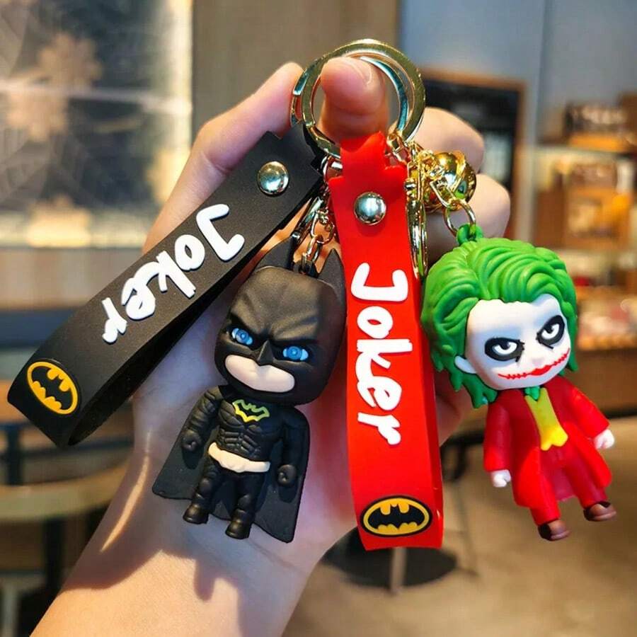 Warner Bros 3 قطع سلسلة مفاتيح كرتون وارنر برذرز لطيفة وفاخرة هدية للأزواج قلادة حقيبة تذكارية هدية صغيرة قلادة حقيبة لطيفة قلادة حقيبة محمولة سلسلة مفاتيح إكسسوار سفر قلادة حقيبة للجنسين هدية صغيرة لطيفة وفاخرة - متعدد الألوان - مشاهدة 1