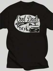Men T-Shirts - 黑色 - 查看 1