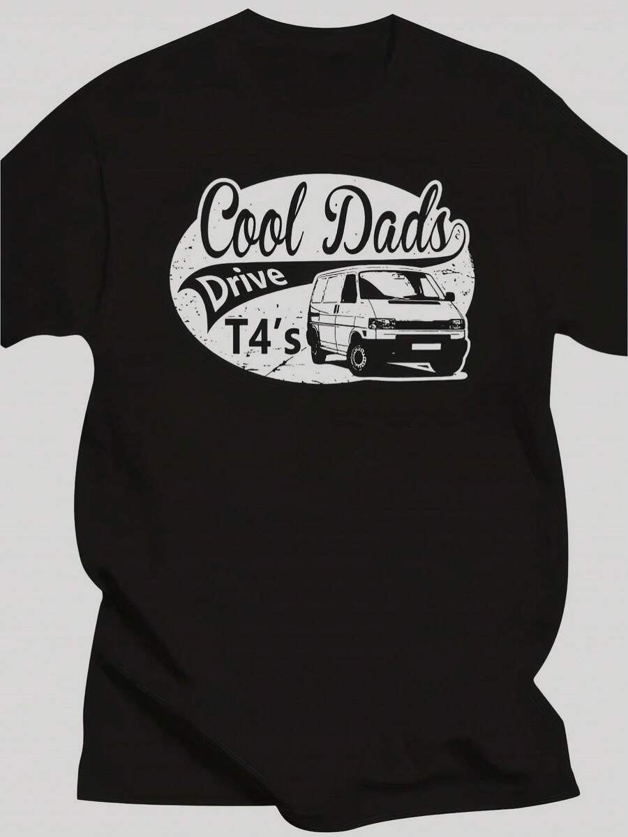 Men T-Shirts - 黑色 - 查看 1