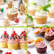 77pcs Piping Tools Set Includes 50pcs 12-Inch Thickened Piping Bags, 3 Types Of Puff Tips, 7 Piping Tips, 12 Common Cream Piping Tips, 5 Adapter Connectors, Suitable For Cake Decoration, Creative DIY Baking Tools, Christmas And New Year Gift - View 10