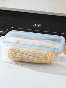 4件組密封蓋便當盒套組,食品儲存容器,防漏剩菜盒,可堆疊,適用冷凍庫/微波爐/洗碗機,廚房必需品,廚房,便當盒,旅行必需品,食品包裝(特大 + 大 + 中 + 小) - 彩色 - 查看 8