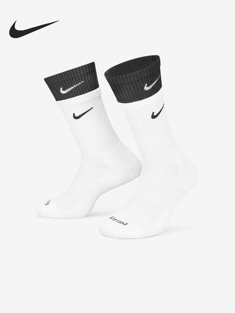 Nike/Authentic Comfortable Unisex Mid-Calf Training Sports Socks 1 Pair DD2795-104 - DD2795-104 - View 1