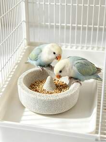Pet Supplies Bird Food Bowl Parrot Chewing & Grinding Practice Anti-Tip Pet Bird Food Bowl Suitable For Sun Conure, Tiger Conure - Multicolor - View 7