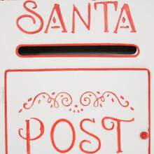 A5 Letter Postbox - White/Red On-Site - 1 - View 7