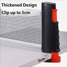 Portable Retractable Table Tennis Net Rack, Adjustable Universal Ping Pong Net Holder Replacement For Indoor Outdoor Table Tennis Training Game Accessories, Multiple Colors Optional - Multicolor - View 10