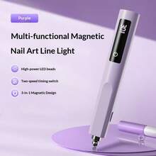 New Portable Mini Magnetic Handheld Nail Lamp Set, Professional Nail Salon Fast Drying, New Nail Straight Lamp UV Curing Light Fast Drying 2-Gear Timer Nail Baking Lamp Home Portable Handheld Nail Lamp - Multicolor - View 14