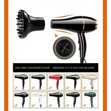 Funda difusora para secador de pelo, duradera, resistente al calor, herramienta profesional para peinar el cabello rizado, 1 pieza - Negro - Ver 6