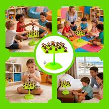 Juego de Mesa de Equilibrio para Niños, Juguete Interactivo de Mesa Tipo para Padres e Hijos, Juguete Educativo para Entrenar el Equilibrio de los Niños - Envío aleatorio - Ver 4