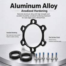 VMX Hub Adapter 100mm To 110mm / 142mm To 148mm BOOST Brake Rotor Spacer - Multicolor - View 11