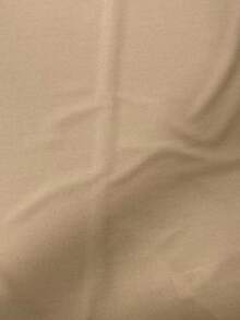 女款純色優雅中長洋裝，淺色面料微透，適合日常穿著、派對與約會場合 - 卡其色 - 查看 11