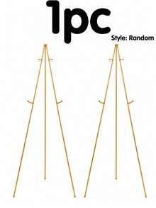 1pc/Wedding Metal Display Stand, Suitable For Wedding Signs And Posters; Equipped With Foldable, Adjustable Metal Frame And Storage Bag, Perfect For Displaying Wedding Signs, Decorations, Paintings And Artworks, As Well As Birthday Party Signs - Multicolor - View 10