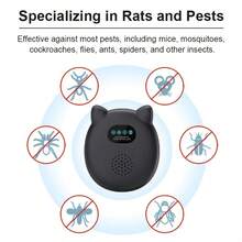 Upgraded Ultrasonic Pest Repeller, Indoor Pest And Insect Repellent, Electronic USB Rodent Repeller For Cockroaches, Rodents, Bugs, Mosquitoes, Mice, Spiders, Ants, Suitable For Homes, Households, Offices, Kitchens, Garages, Warehouses - View 7