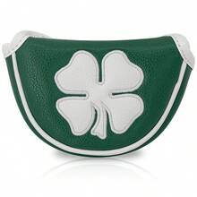 Four-Leaf Clover Design Golf Club Head Cover And Putter Cover - Durable And Fun Protective Accessory For Golf Lovers And Game Enthusiasts | Perfect For Daily - Multicolor - View 8