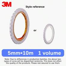 3M Double-Sided Adhesive 9080hl - Invisible, Ultra-Thin, High Viscosity, Fixed, Strong, Invisible, Heat-Resistant White 3M Tape - Length-10m - View 7