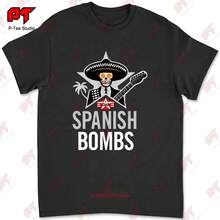 Camiseta Punk De The Clash Spanish Bombs, RZVU - 款式 - 查看 1