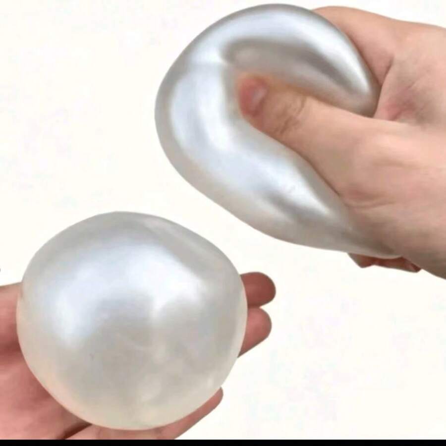 Pearly Coconut Oil Handmade Squeeze Ball Stress Relief Toy, High-Value ...