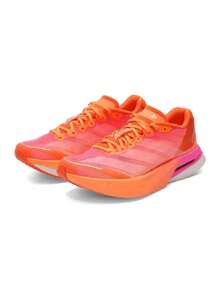 Adidas Men's Women's Running Shoes ADIZERO BOSTON 13 Racing Training Running Shoes Breathable Mesh Upper Athletic Shoes LB8524 - Bright Orange/bright White/glittery - View 7
