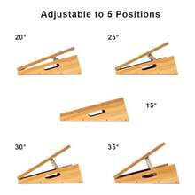StrongTek Wooden Slant Board, Adjustable Incline, Side Handles, Non-Slip Standard And XL Sizes, Full Or Partial Non-Slip Surfaces, Side Carry Handle, Calf And Ankle Stretching, Squats And Rehab - Fullcoverage - View 4