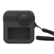 PULUZ For Max Dual Lens Cover Protective Case + Body Silicone Protective Case (Black) - View 4