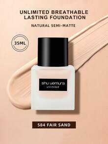 Shu Uemura 無限透氣持久粉底液 自然霧面妝效 #584 #674 - 1.18 Fl.Oz./35ml - 584中一白 - 查看 3