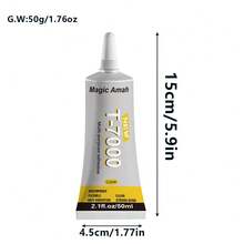 25ml/50ml/110ml T-7000 Transparent Multi-Purpose Glue, Waterproof Flexible Repair Adhesive With Precision Needle, Suitable For Phone Screen Frame, Back Cover, Electronic Products, Plastic, Glass, Ceramic, DIY Crafts - T7000 - View 9